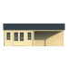  Tuindeco | Tuinhuis Kwaspa met Overkapping 206353-01